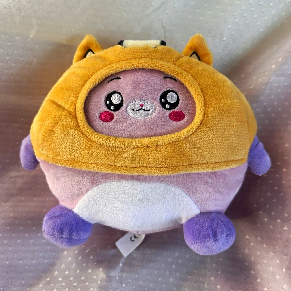 LANKYBOX Purple Cat Plush, Small